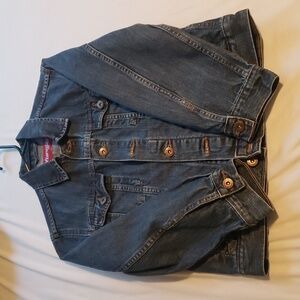 Wrangler Womens Classic Denim Jacket - Blue Size M